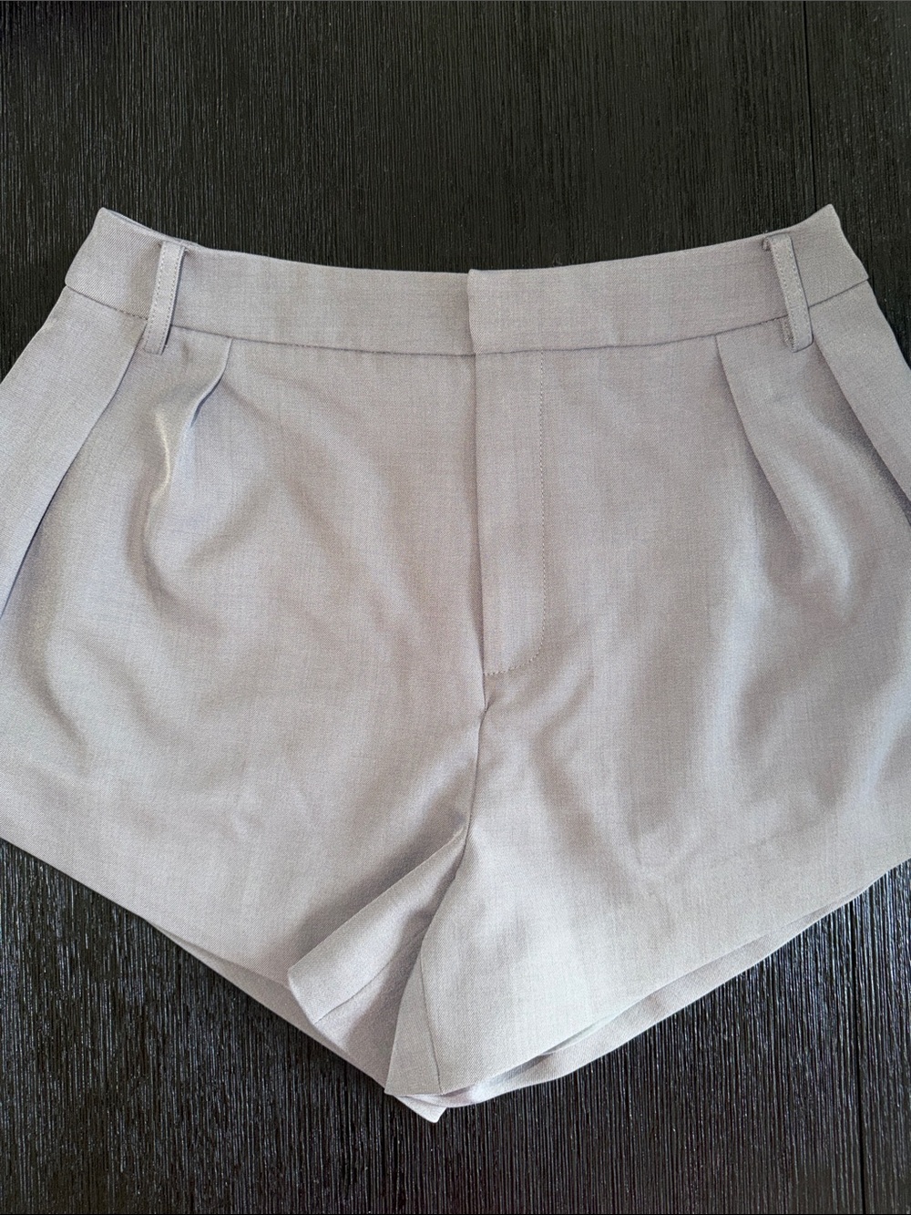 NWOT Commense High-Waist Women's Shorts in Medium Gray Color (M)